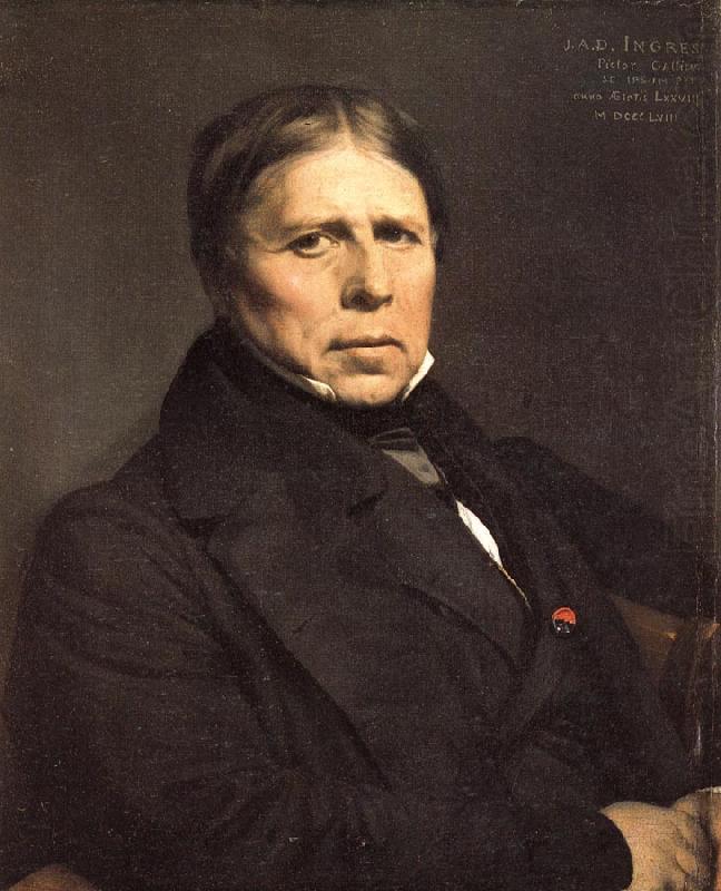 Self-Portrait, Jean-Auguste Dominique Ingres